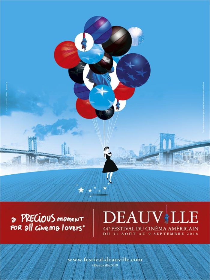 affiche du 44ème Festival du Cinéma Américain de Deauville 2018