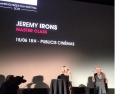 Palmarès du Champs-Elysées Film Festival 2015 et master class de Jeremy Irons