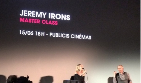Palmarès du Champs-Elysées Film Festival 2015 et master class de Jeremy Irons