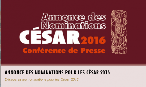 César 2016 : les nominations complètes