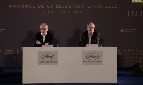 Sélection officielle du 71ème Festival de Cannes : conférence de presse